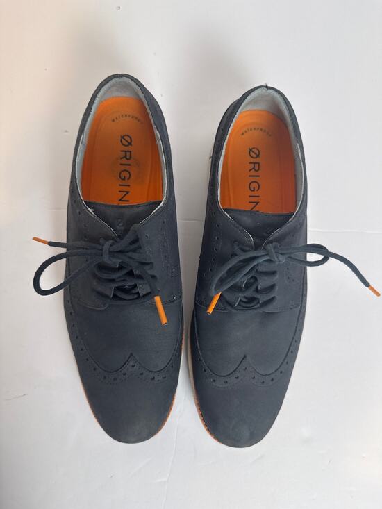 Cole Haan Other - Cole Haan OriginalGrand Wingtip Oxford Men 11.5 Navy Nubuck GrandOS C34461